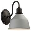Minka Lavery Outdoor Wall Light 71241-295 Mantiel Exterior Wall Lantern, 1-Light 100 Watts, Sand Silver view 4