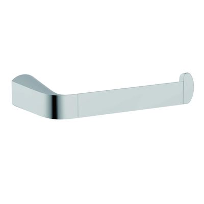 Blossom Chrome Toilet Tissue Holder Wall Mounted Solid Brass Bathroom Toilet Paper Holder with Polished Chrome Finish Modern Space-Saving Bathroom Accessory for Toilet & WC