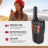 Cobra ACXT145-3 Compact Walkie Talkies - Rechargeable, Lightweight, 22 Channels, Long Range 16-Mile Two-Way Radio Set (3-Pack), Black view 4
