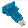 2Pcs USB 2.0 to RS232 Serial Port DB9 9 Pin Male Converter Adapter view 1