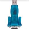 2Pcs USB 2.0 to RS232 Serial Port DB9 9 Pin Male Converter Adapter view 2