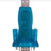 2Pcs USB 2.0 to RS232 Serial Port DB9 9 Pin Male Converter Adapter view 3