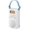 Sangean H205 Shower Radio AM/FM Waterproof, Weather Alert, Digital Tuning, White view 1