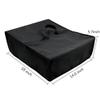 Wanty Black Antistatic Water-proof Dust-proof Nylon Fabric Printer Cover Case Protector for Yamaha R-S202BL/R-S500BL/R-N301BL/RX-V681BL Stereo Receiver/OPPO UDPSony STR-DH540/STR-DH100 Stereo Receiver view 2
