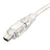 cablecc USB Male to Firewire IEEE 1394 4 Pin Male iLink Adapter Cord Cable for Sony DCR-TRV75E DV Adapter view 4