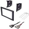 ASC Car Stereo Install Dash Kit and Wire Harness for Installing an Aftermarket Double Din Radio for 1987 1988 1989 1990 1991 1992 1993 Ford Mustang view 1