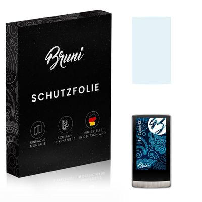 Bruni Screen Protector compatible with Cowon J3 Protector Film, crystal clear Protective Film (2X)