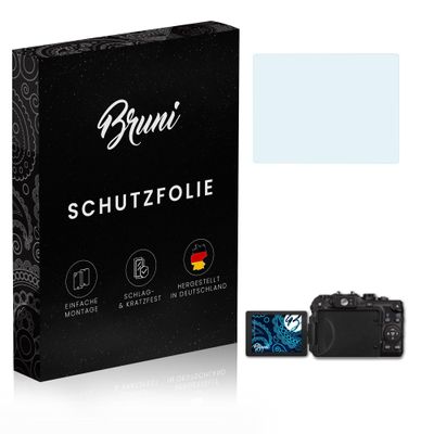 Bruni Screen Protector compatible with Canon PowerShot G11 Protector Film, crystal clear Protective Film (2X)