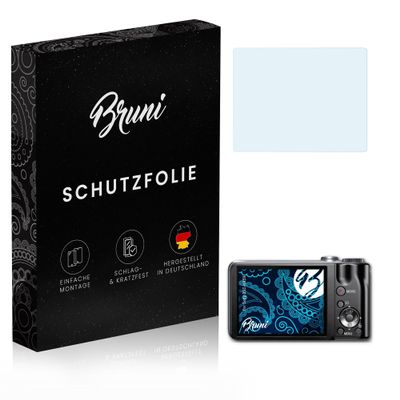 Bruni Screen Protector compatible with Sony DSC-HX5V Protector Film, crystal clear Protective Film (2X)