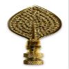 Royal Designs Birch Leaf 3.13" Lamp Finial for Lamp Shade, Polished Brass - Set of 2 view 2