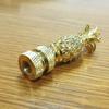 Royal Designs Vintage Pineapple 2.5" Lamp Finial for Lamp Shade, Polished Brass view 2