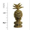 Royal Designs Vintage Pineapple 2.5" Lamp Finial for Lamp Shade, Polished Brass view 3