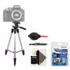 Tall Tripod + Top Cleaning Accessory Kit for Nikon D5000 D5300 D5500 D5600 and All Digital Cameras view 1
