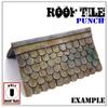 Green staff World Continental roof Tiles Punch Miniature Tool for GSW-48 view 3