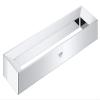 Grohe 40766000 Selection Cube Towel Ring, Starlight Chrome view 1