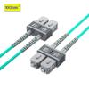 10Gtek Fiber Patch Cable - SC to SC OM3 10Gb/Gigabit Multi-Mode Jumper Duplex 50/125m LSZH Fiber Optic Cord, Aqua, 3-Meter(9.8ft) view 4