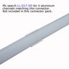 Litever Seamless Extension Connection/Joint Connectors, ONLY for Litever Slim V Shape Aluminum LED Channels,Screws Included,20 Pack, LL-016-180D view 4