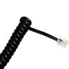 SAISN Telephone Handset Cord 6 Feet (Stretch Length) RJ9 4P4C Phone Cord for Landline Coiled Phone Cable Curly Telephone Wire, Coiled Length 0.68 to 6 Feet, Black view 3