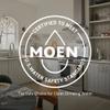 Moen Align Matte Black One-Handle Modern Bathroom Faucet with Drain Assembly and Optional Deckplate, 6190BL view 4