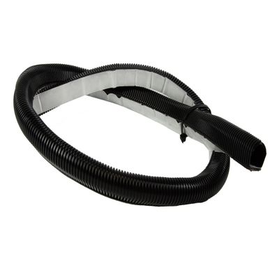Gardner Bender FLX-7525GSB Grip Strip, in. x 25 ft., Self-Adhering Flexible Raceway, Split-Corrugated, Cable Management and Wire Installation, UV Protection, Black