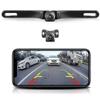 WiFi Car Backup Camera, GreenYi 5G 720P HD Car License Plate Rear/Front View Reverse Camera for iPhone iPad Android Smart Phones Tablets Which Support Double Band WiFi view 1