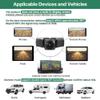 WiFi Car Backup Camera, GreenYi 5G 720P HD Car License Plate Rear/Front View Reverse Camera for iPhone iPad Android Smart Phones Tablets Which Support Double Band WiFi view 2