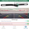 WiFi Car Backup Camera, GreenYi 5G 720P HD Car License Plate Rear/Front View Reverse Camera for iPhone iPad Android Smart Phones Tablets Which Support Double Band WiFi view 4