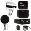 GoHawk Motorcycle Speakers and Amplifier Audio Sound System, 1000W Bluetooth Weatherproof 4 Inch Radio Audio System AUX USB SD FM Radio, Volume Control, ATV UTV Compatible view 4
