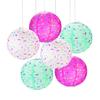 Donut Party Paper Lanterns (6pc) for Birthday - Party Decor - Hanging Decor view 1