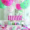 Donut Party Paper Lanterns (6pc) for Birthday - Party Decor - Hanging Decor view 3