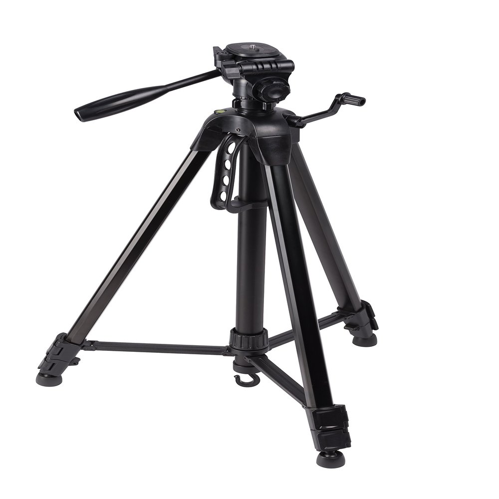 Bresser F002021 TR-672AN Traveler Tripod with 3-Way Pan Head Black