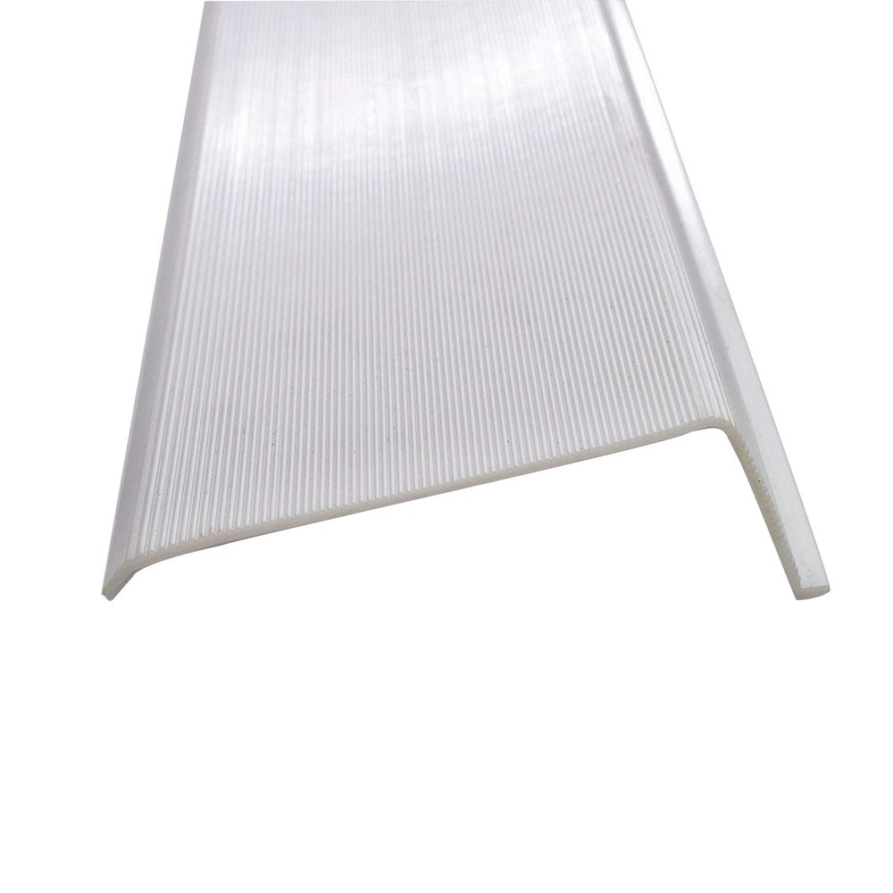 Beam Lighting 42-3/8 L-Shape Under Cabinet Light Cover Replacement | White Ribbed Acrylic Diffuser | 42-3/8 Length x 2-7/8 Width x 1 Height