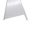 Beam Lighting 42-3/8 L-Shape Under Cabinet Light Cover Replacement | White Ribbed Acrylic Diffuser | 42-3/8 Length x 2-7/8 Width x 1 Height view 1