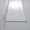 Beam Lighting 42-3/8 L-Shape Under Cabinet Light Cover Replacement | White Ribbed Acrylic Diffuser | 42-3/8 Length x 2-7/8 Width x 1 Height view 4