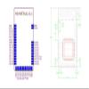 5 pcs lot Full IO Port Bluetooth Module Bluetooth 4.0 nRF51822 Module view 4