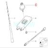 BMW Genuine Short Rod Antenna Antenna Head view 1
