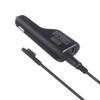Surface Pro Car Charger Surface Laptop Car Charger,36W 12V 2.58A Power Supply for Microsoft Surface Pro 3/4/5/6/Book/Go,Surface Pro 9,Surface Laptop car charger with USB 2.0 Port(5Ft Cord)&Travel Case view 1