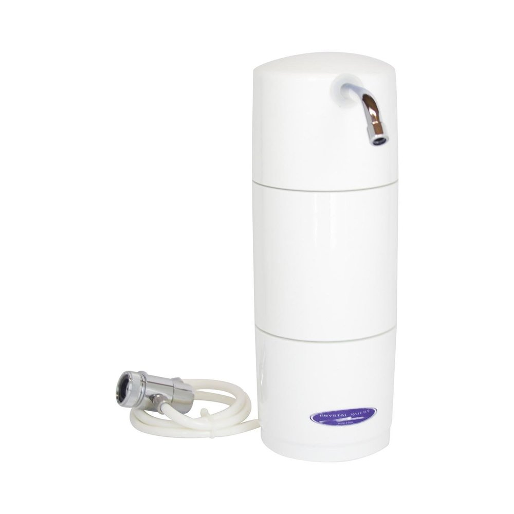 Arsenic Removal | Smart Classic Countertop Water Filter System | White | Crystal Quest