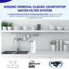 Arsenic Removal | Smart Classic Countertop Water Filter System | White | Crystal Quest view 2