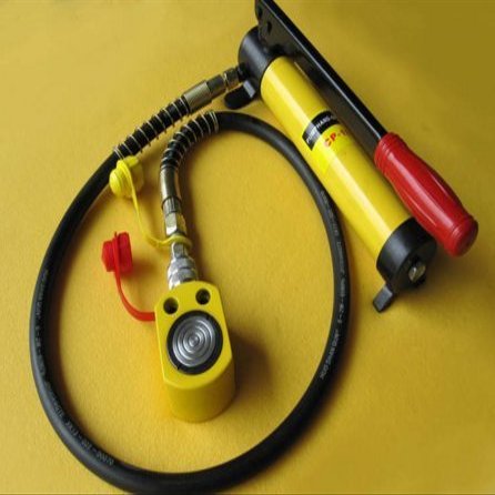 MABELSTAR Super Thin Type Hydraulic Cylinder RMC-101 With Pump Hydraulic Jack, work travel of 11mm