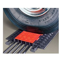 Cable Protector, Checkers Guard Dog, 5 CH -Orange Lid/Black Base
