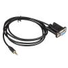 Relper Lineso DB9Pin Female to DC3.5mm Serial Cable-6 Feet Black view 1