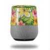 Decal Style Skin Wrap for Google Home Original - Beach Flowers 02 Sage Green (Google Home NOT Included) by WraptorSkinz view 1