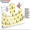Decal Style Skin Wrap for Google Home Original - Nautical Anchors Away 02 Yellow Sunshine (Google Home NOT Included) by WraptorSkinz view 3