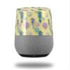 Decal Style Skin Wrap for Google Home Original - Seahorses and Shells Yellow Sunshine (Google Home NOT Included) by WraptorSkinz view 1