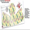 Decal Style Skin Wrap for Google Home Original - Seahorses and Shells Yellow Sunshine (Google Home NOT Included) by WraptorSkinz view 3