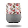 Decal Style Skin Wrap for Google Home Original - Crabs and Shells White (Google Home NOT Included) by WraptorSkinz view 1