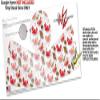Decal Style Skin Wrap for Google Home Original - Crabs and Shells White (Google Home NOT Included) by WraptorSkinz view 3
