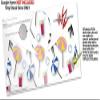 Decal Style Skin Wrap for Google Home Original - Beach Party Umbrellas White (Google Home NOT Included) by WraptorSkinz view 3