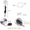 AIBOO LED Under Cabinet Puck Lights Kit with Touch Dimming Switch for Accent Display in Cabinet Lighting (8 Lights,Warm White) view 4